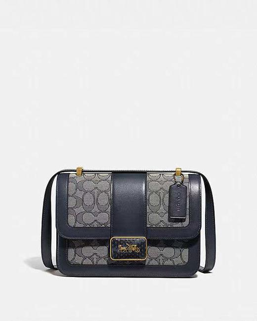 COACH 经典提花织物蛇皮细节ALIE单肩包 商品图1