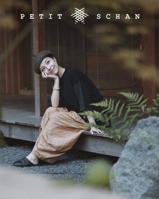 PETIT SCHAN小闪 CLO#043 Crab Pincer螃蟹腿儿 意大利汉麻混纺面料立体解构阔腿裤 商品图11