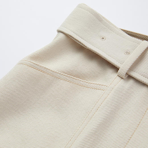 VIMAGE纬漫纪秋季新款纯色通勤显瘦简约裤子V1605220 商品图5