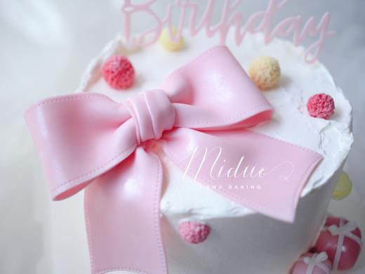 女士款 简约 梦幻 翻糖蝴蝶结 商品图0