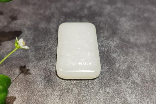 【御珠宫坊】羊脂玉观音牌 商品图4