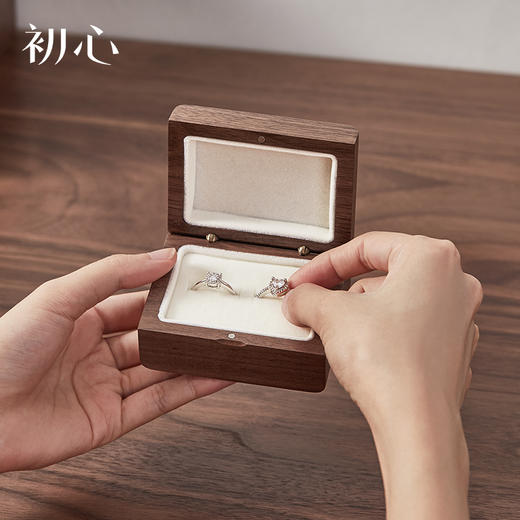 初心| 实木戒指盒 商品图1