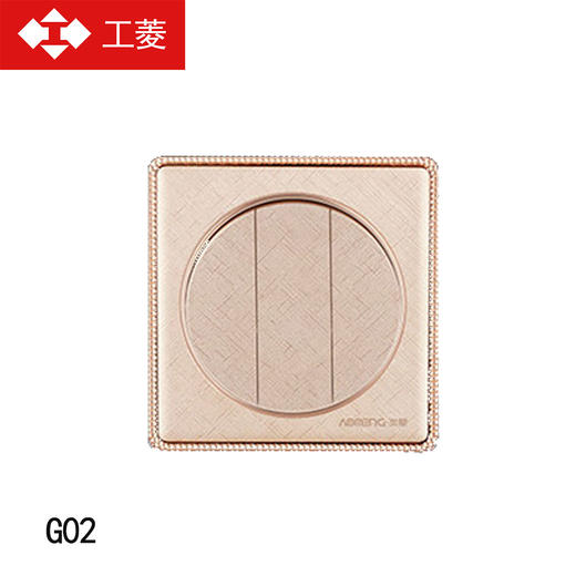 工菱 G02面板 三开 商品图0