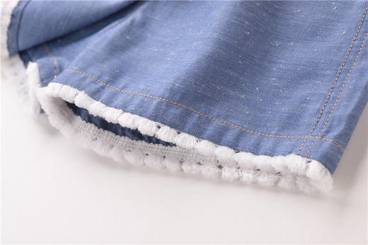 拉比-童衣类（夏）E1轻氧裙裤米白 商品图2