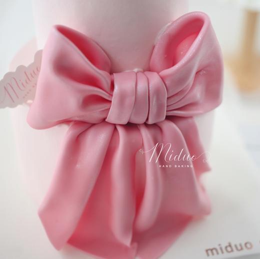 女士款 粉色缎面蝴蝶结 翻糖 少女心 商品图2