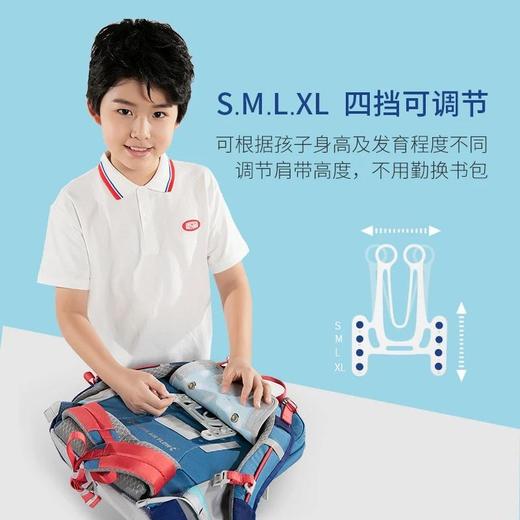 2021春季新款香港梦乐（MoonRock）小学生护脊减负书包男女儿童双肩背包 商品图3