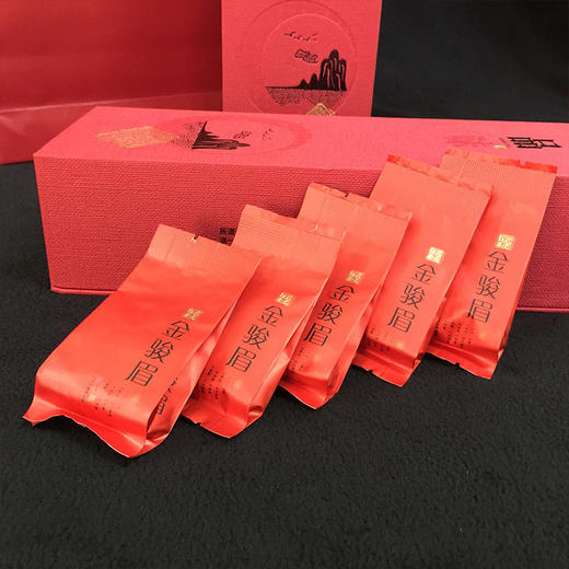 红茶礼盒装 金骏眉茶叶福建武夷山红茶 新款金骏眉批发可一件代发 商品图2