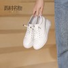 西村名物2021秋季款百搭小白鞋休闲运动鞋厚底增高板鞋T21CM34631 商品缩略图4