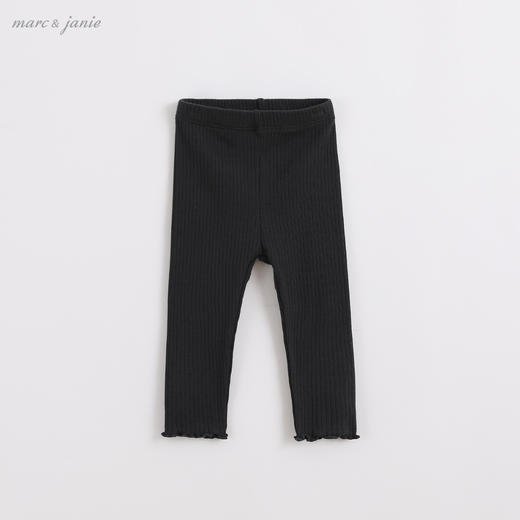 马克珍妮春装童装女童儿童薄款针织打底裤 婴儿宝宝裤子春秋220836 商品图2