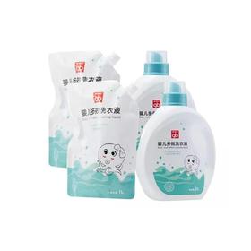 好孩子婴儿多效洗衣液(2L+1L)*2整箱装-X1110