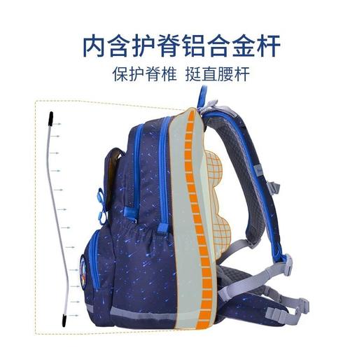 2021春季新款香港梦乐（MoonRock）护脊书包小学生护脊减负书包男女儿童双肩背包SP101P系列 商品图1