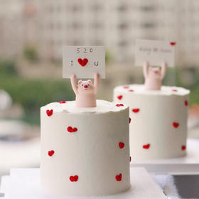 【520表白猪猪】叮当CAKE爆款生日蛋糕-鲜果奶油蛋糕