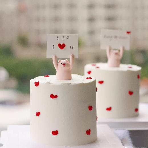 【520表白猪猪】叮当CAKE爆款生日蛋糕-鲜果奶油蛋糕 商品图0