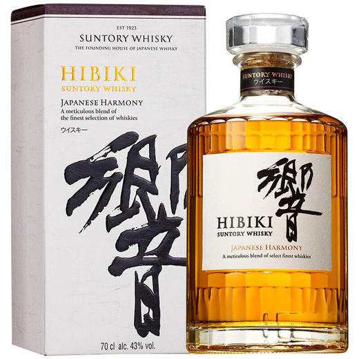 日本三得利威士忌响（Hibiki）响和风響响大师 原瓶进口洋酒 带盒 商品图1