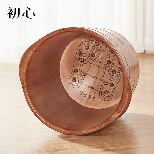 初心| 实木足浴桶泡脚桶 商品图3