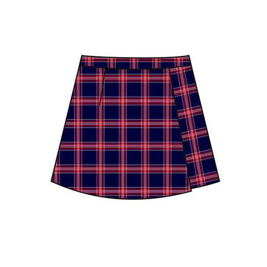 遵师附校-女格子裙 商品图0