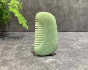 【御珠宫坊】碧玉梳子挂件