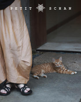 PETIT SCHAN小闪 CLO#043 Crab Pincer螃蟹腿儿 意大利汉麻混纺面料立体解构阔腿裤