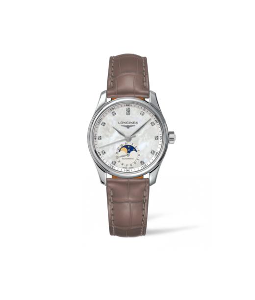 LONGINES浪琴女士名匠系列Ø 34mm 白色珍珠母贝表盘机械腕表，三款可选 商品图2