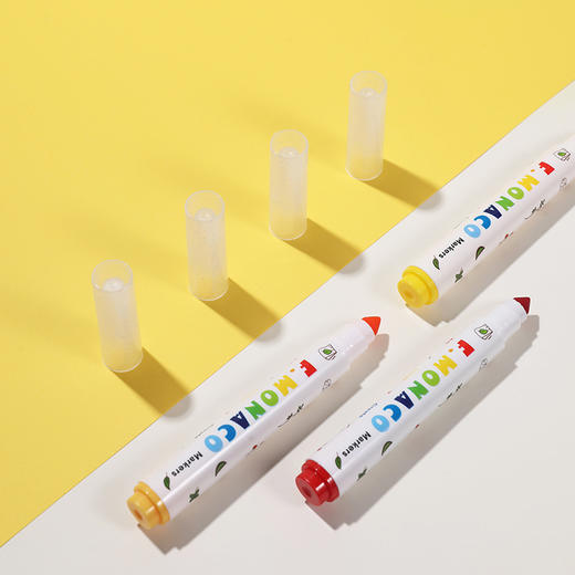 花芽锥头水彩笔，可勾线可涂抹，重力按压也能不缩进，适合多种抓握方式~ 商品图2