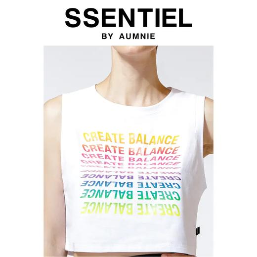 AUMNIE | 彩虹露脐LOGO背心 / RAINBOW CROPPED TANK 商品图2