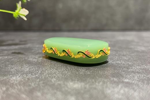 【御珠宫坊】金镶碧玉无事牌 商品图6