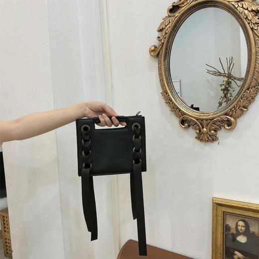 【服饰鞋包】包包女洋气单肩细链条包复古小众小黑包 洋气百搭斜挎包 商品图1