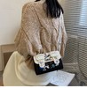 【服饰鞋包】小方包女夏季迷你撞色涂鸦邮差包网红百搭单肩斜挎剑桥包零钱包潮 商品缩略图5