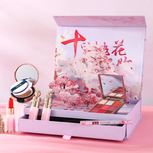 【美妆个护】七夕情人节礼物口红礼盒彩妆套装化妆品全套故宫创意生日礼物 商品图2