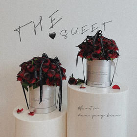 摇滚甜心 暗黑红玫瑰 · 花桶