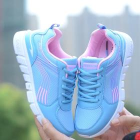 【服饰鞋包】春夏新款女士/式运动鞋 网布透气女鞋 轻便跑步鞋