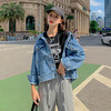 【服饰鞋包】牛仔外套女秋季短款小个子百搭新款港味复古风上衣潮 商品缩略图1