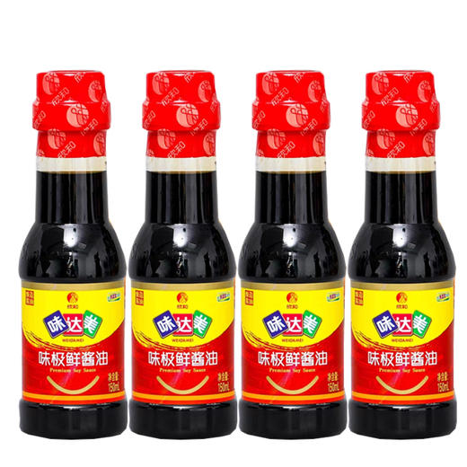 【5元4瓶】【新品】达美味极鲜酱油150ml 商品图0