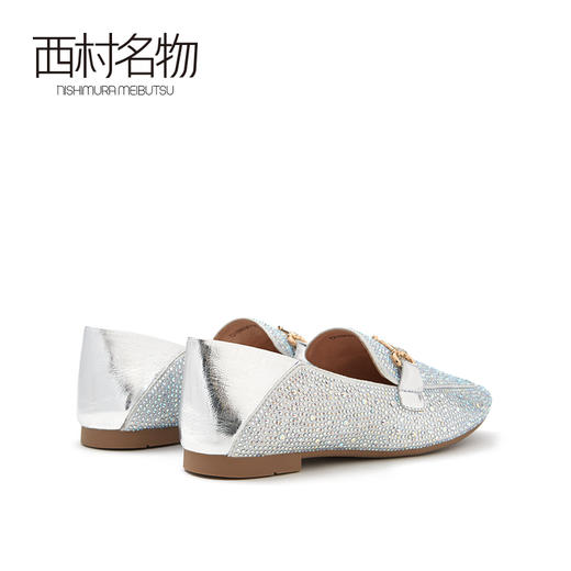 西村名物2021秋季新款中跟凉鞋女潮细带百搭ins仙女风女单鞋T21CM33911 商品图3