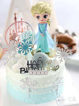 【生日蛋糕】冰雪奇缘艾莎款