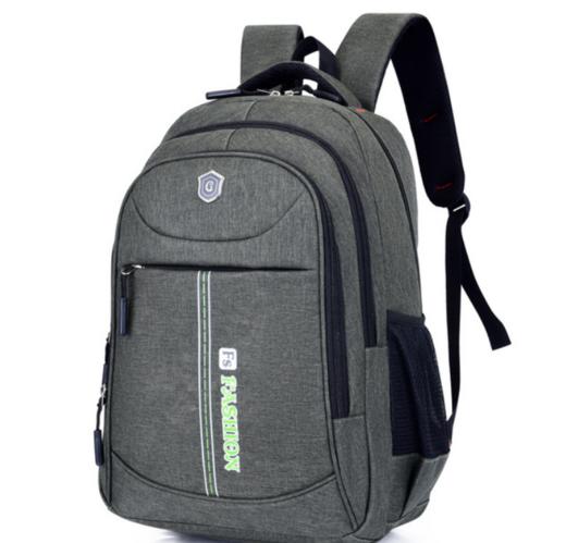 【服饰鞋包】电脑背包大容量黑色大学生双肩包户外旅行背包 商品图2