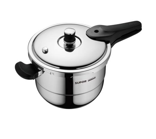 SUPOR苏泊尔 银河星不锈钢压力锅YS20E/22E24E/26E（蒸格）电磁炉通用复底 商品图0