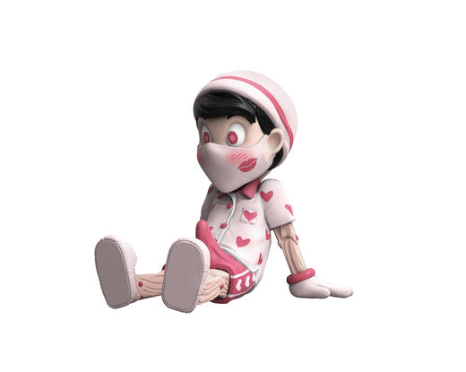 坐姿匹诺曹情人节限定款-粉色 商品图2