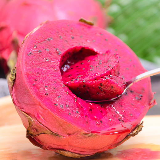 【红颜惹人爱】红心火龙果 娇艳欲滴 嫩滑多汁 淡淡香味 馋得口水直流 商品图3