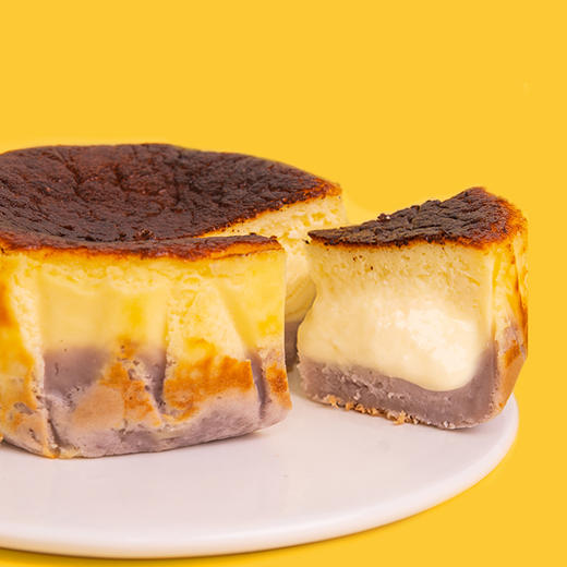 烤爱·热销款·西班牙巴斯克重芝士系列·芋泥巴斯克芝士蛋糕·芋泥·下午茶 全国配送（偏远地区除外） 商品图2