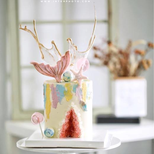 【爱的海洋】叮当CAKE爆款生日蛋糕-鲜果奶油蛋糕 商品图0