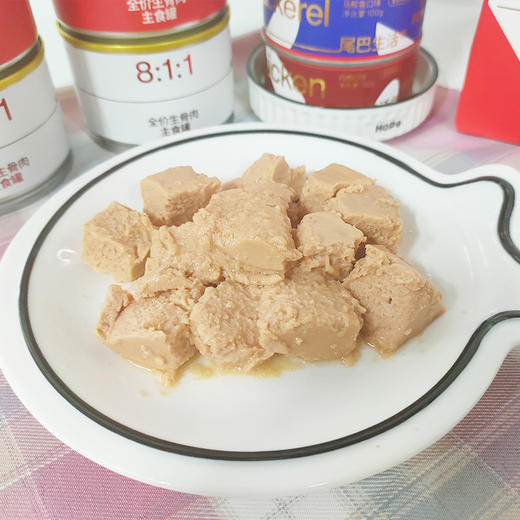 尾巴生活raw8:1:1 生骨肉主食罐 成幼猫罐 4罐组合装主食罐 170g 商品图8