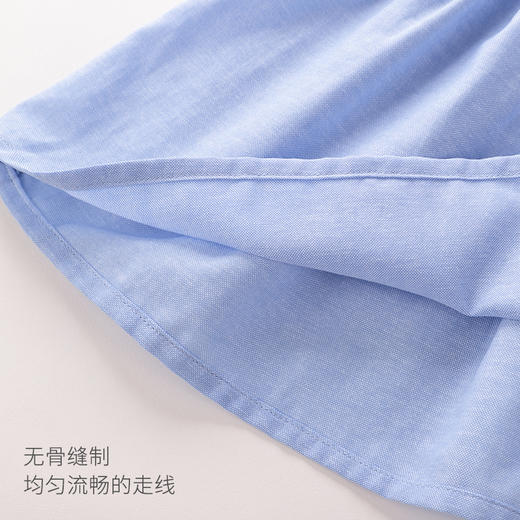 拉比-童衣类（夏）D0花语短袖连衣裙天蓝 商品图3
