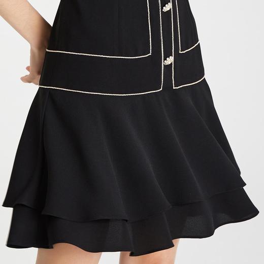 RF8A6斯尔丽瑟俪2021年夏季上新手工钉珠领衬衫式连衣裙 商品图4