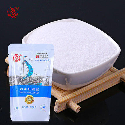 芦花海水低钠盐400g 商品图0