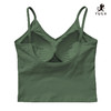 【七十二小时发货】壁虎瑜伽【2108SY066】纯棉大U美背背心（有胸垫） 商品缩略图7
