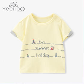 英氏-童衣类（夏）C9英针圆领短套衣