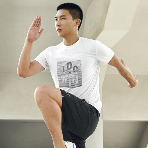 多威dowin运动T恤2021新款户外休闲圆领跑步健身短袖2202021 商品图4