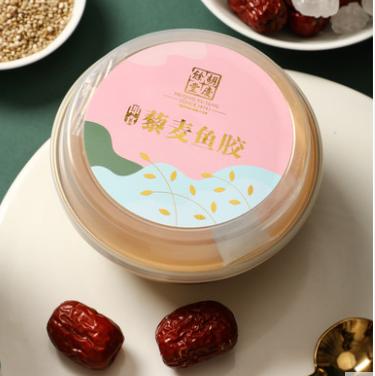 胡庆余堂 即食藜麦鱼胶 160克*3罐 新品花胶银耳红枣冰糖代餐饱腹 商品图0