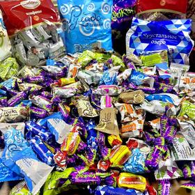 【中欧班列精选】WWJ俄罗斯精品糖果散糖混合装多种口味500g/袋 新年糖果喜糖 大人小孩皆宜节后发货